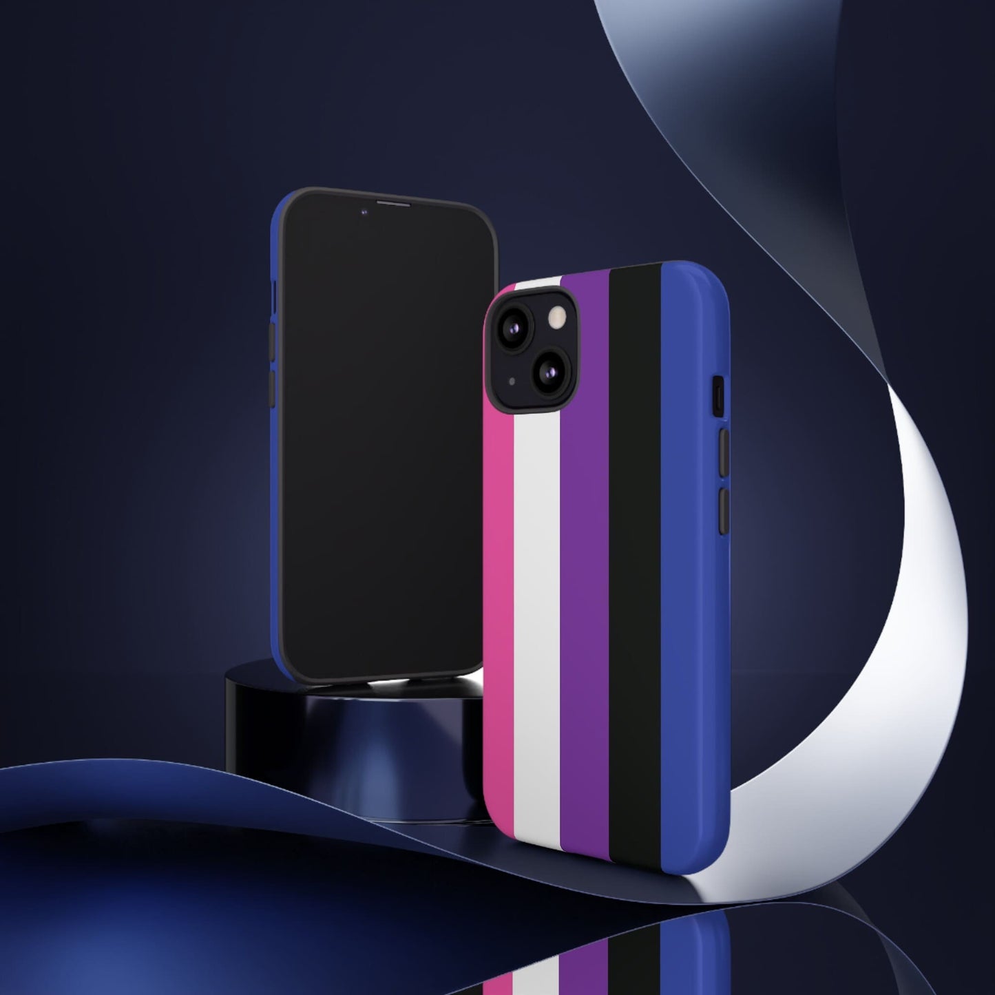 genderfluid flag phone case