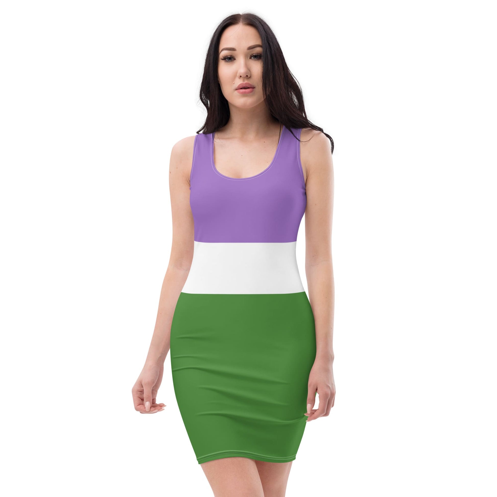 genderqueer dress, front