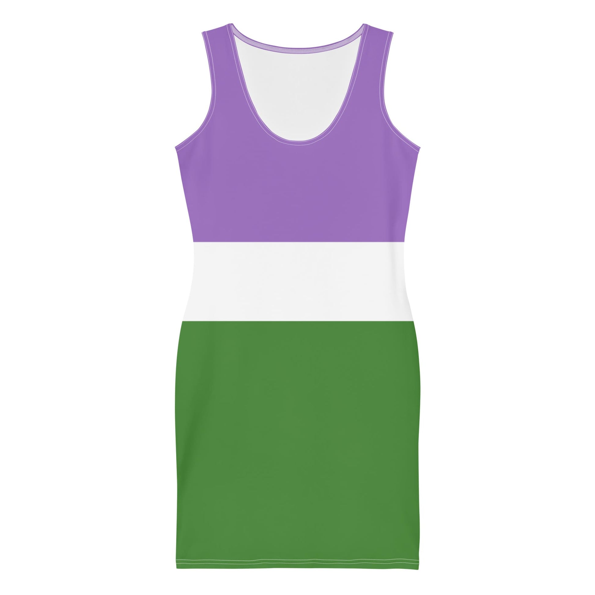 genderqueer dress, flatlay front