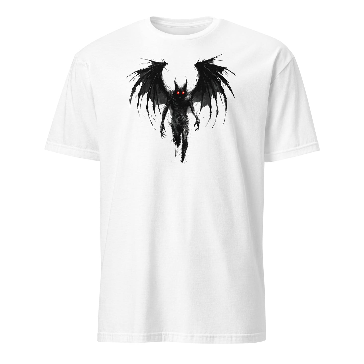 White mothman t-shirt 