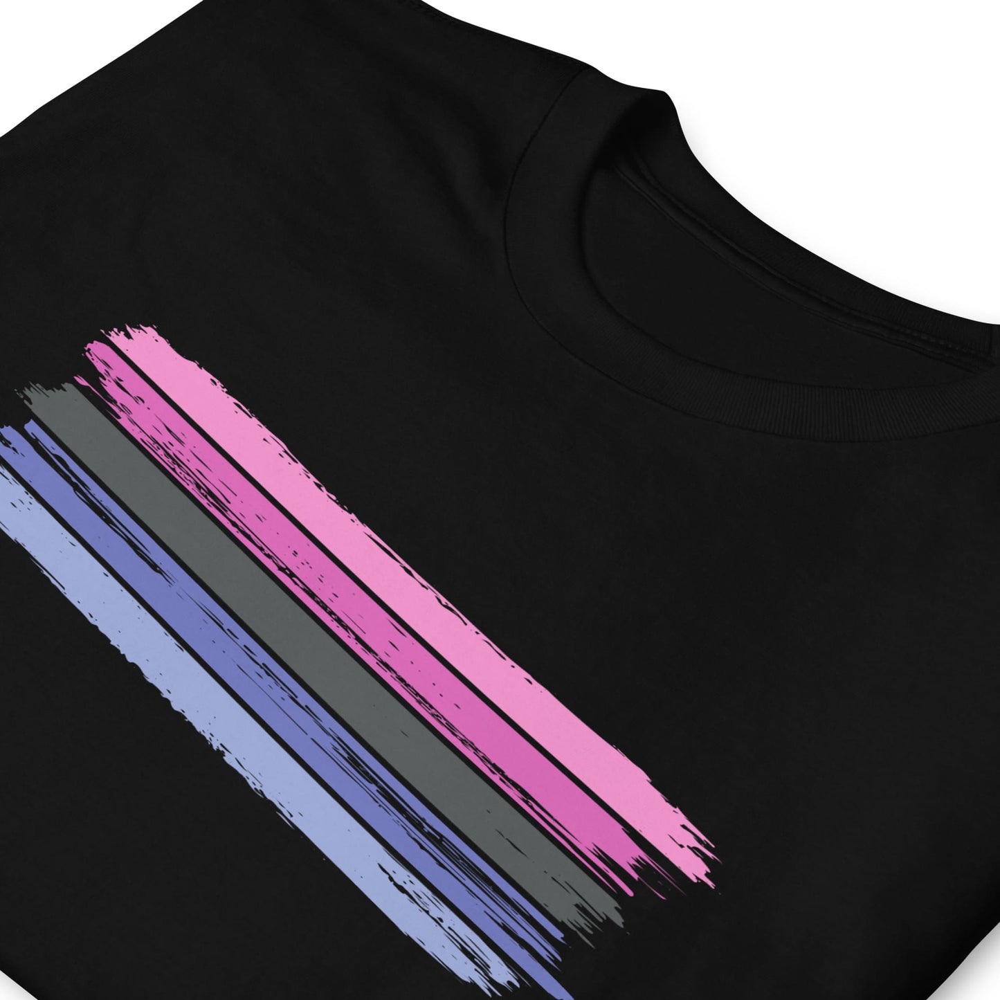 omnisexual shirt, grunge omni flag tee, zoom