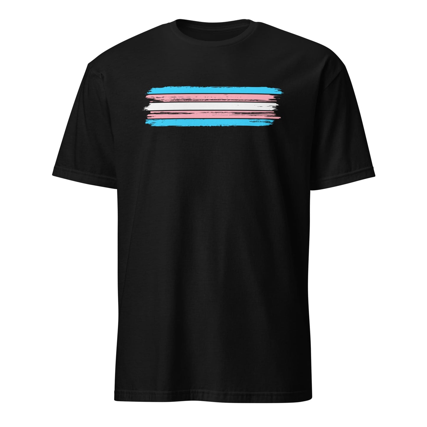 transgender shirt, grunge trans flag tee, hang