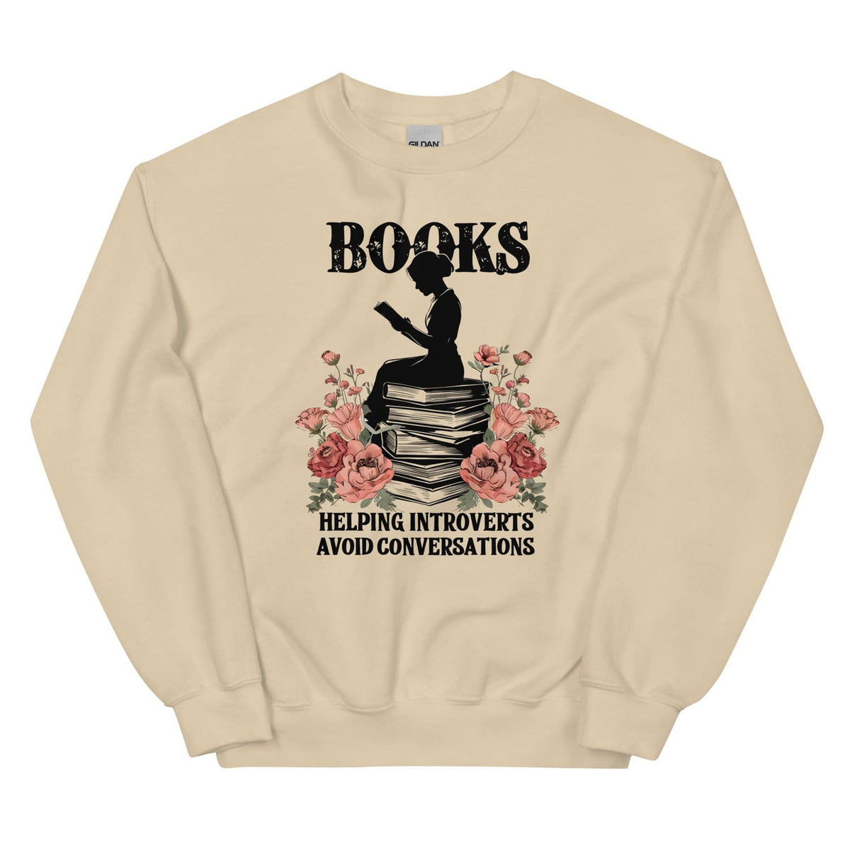 Introvert book lover sweatshirt
