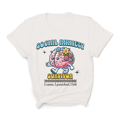 Kawaii social anxiety t-shirt