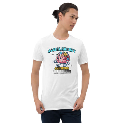 Kawaii social anxiety t-shirt