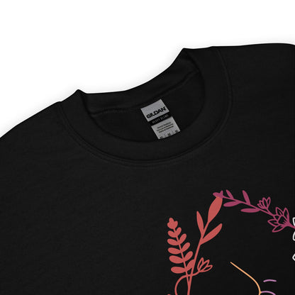 detail of lesbian sweatshirt