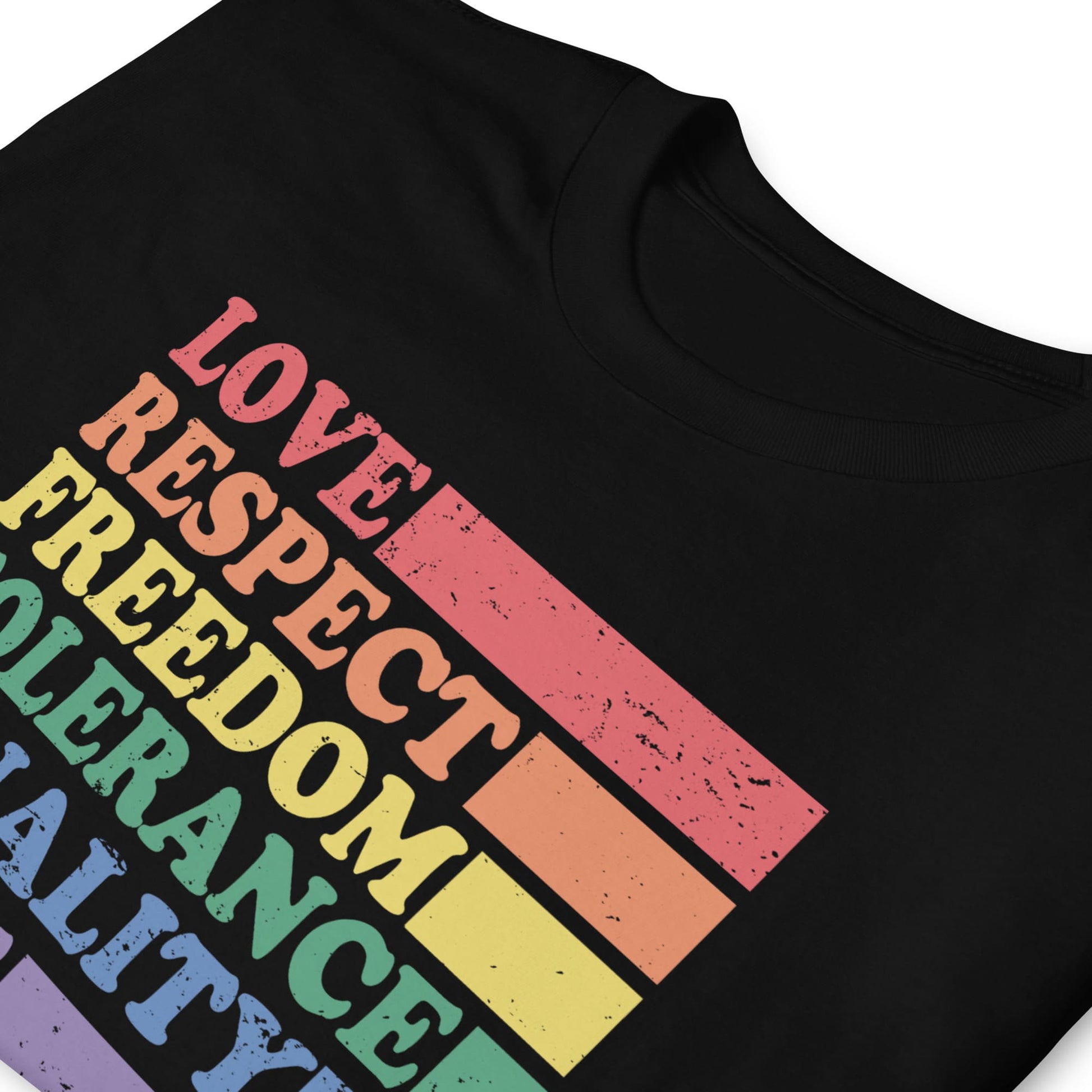 LGBT shirt, pride visibility tee, zoom