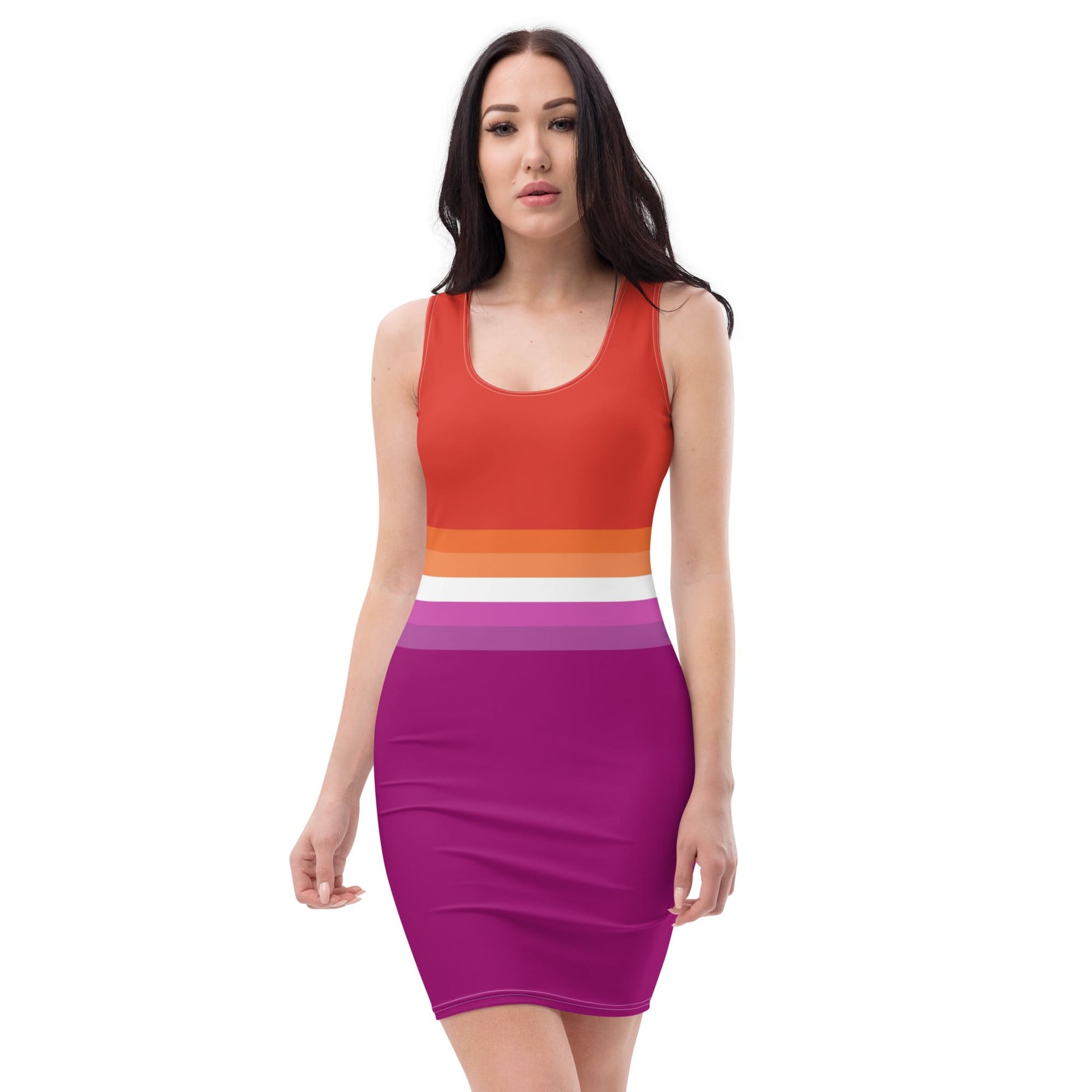 lesbian dress, front