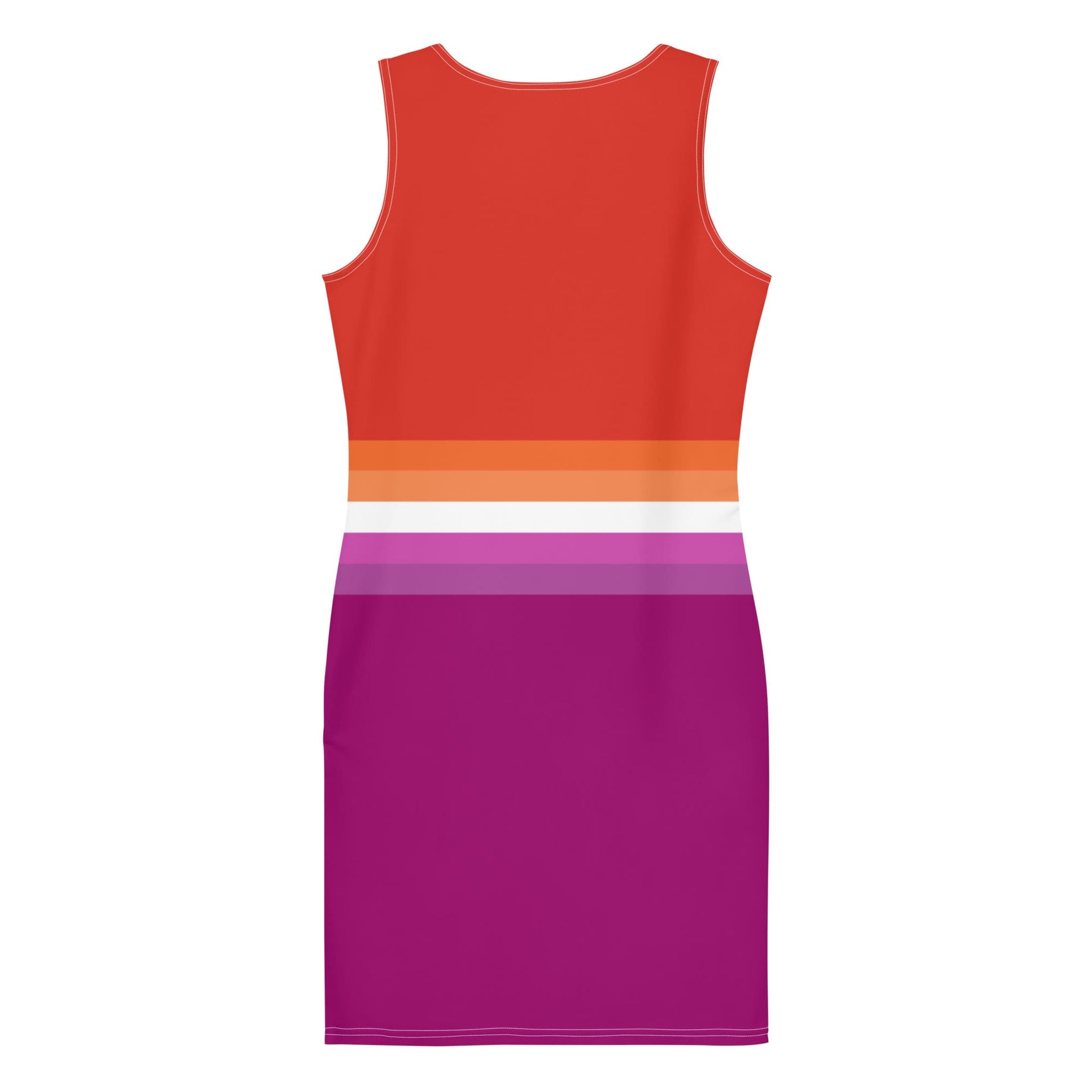 lesbian dress, flatlay back