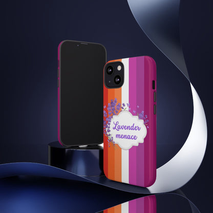 Lesbian phone case Lavender Menace