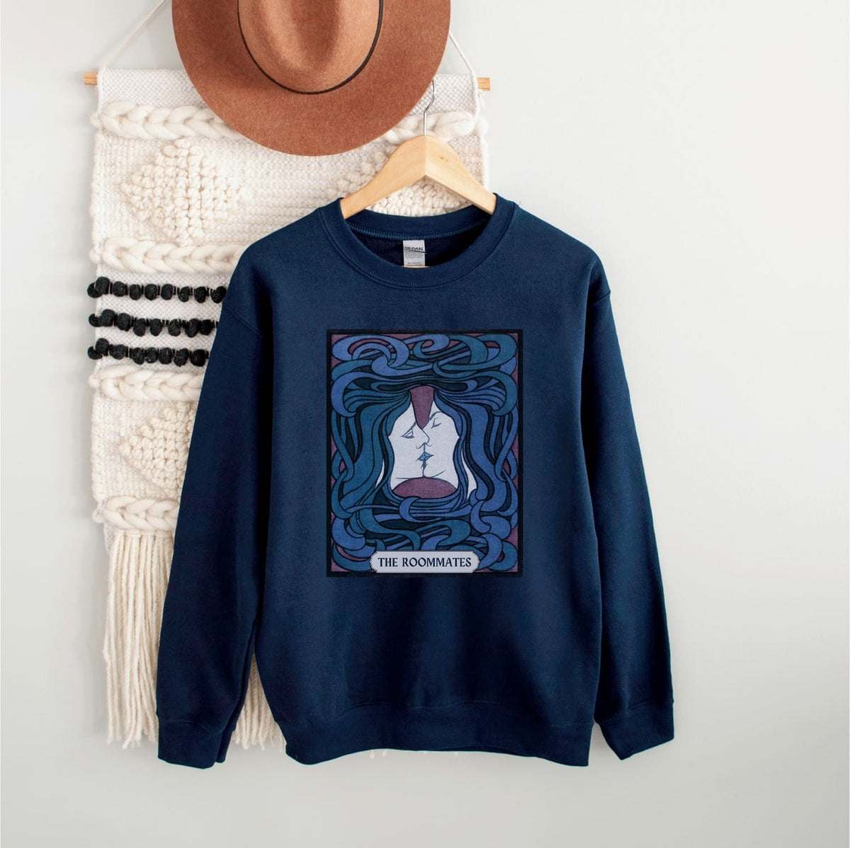 Sapphic sweatshirts the roommates hanging