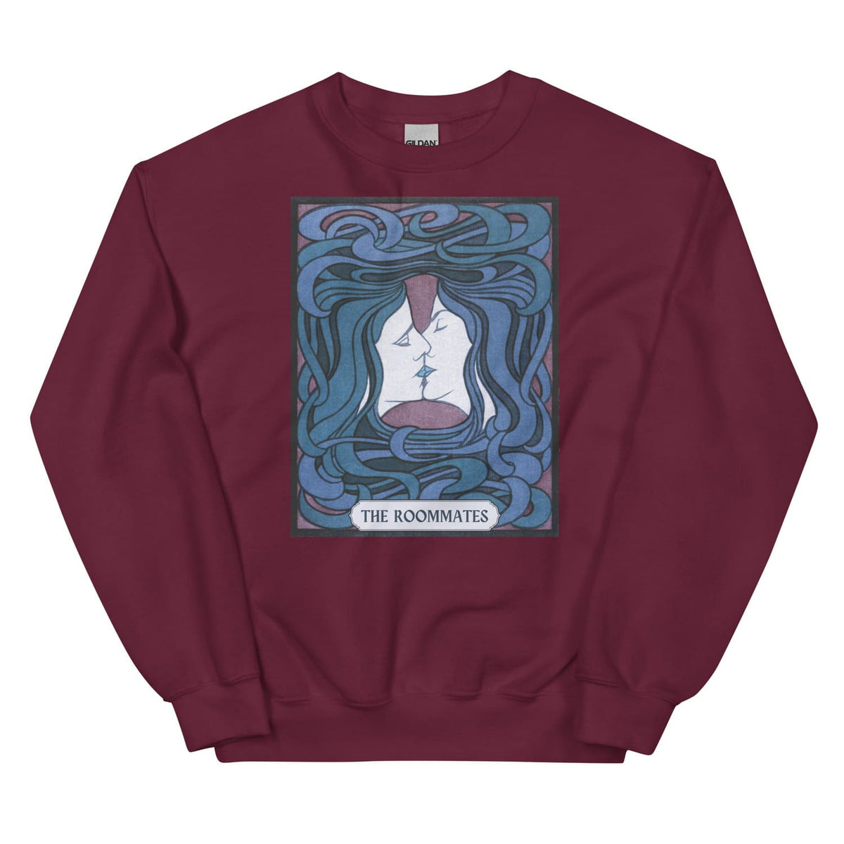 Sapphic sweatshirts the roommates maroon