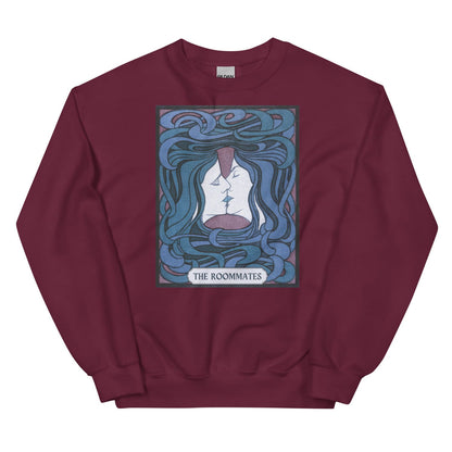 Sapphic sweatshirts the roommates maroon