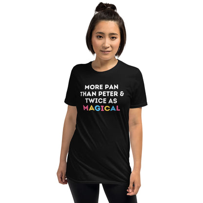 pansexual shirt, funny pan pride quote, model 1