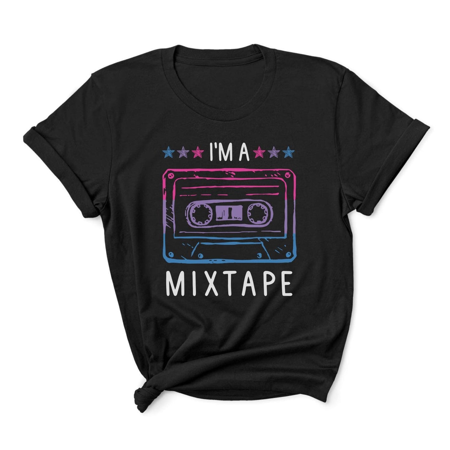 bisexual shirt, mixtape bi pride, main