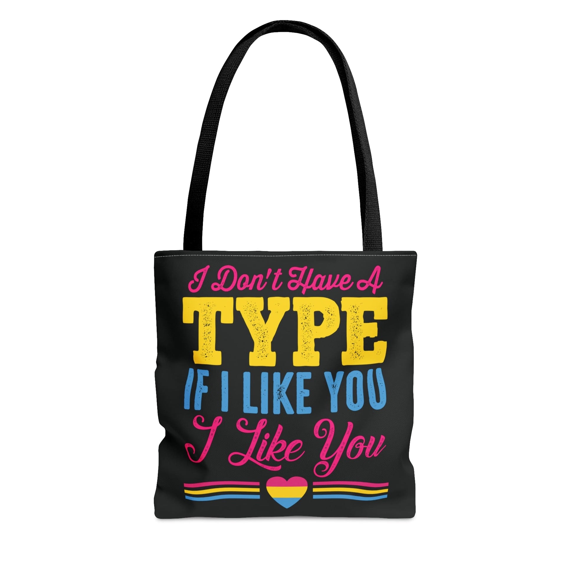 pansexual tote bag, funny pan pride bag