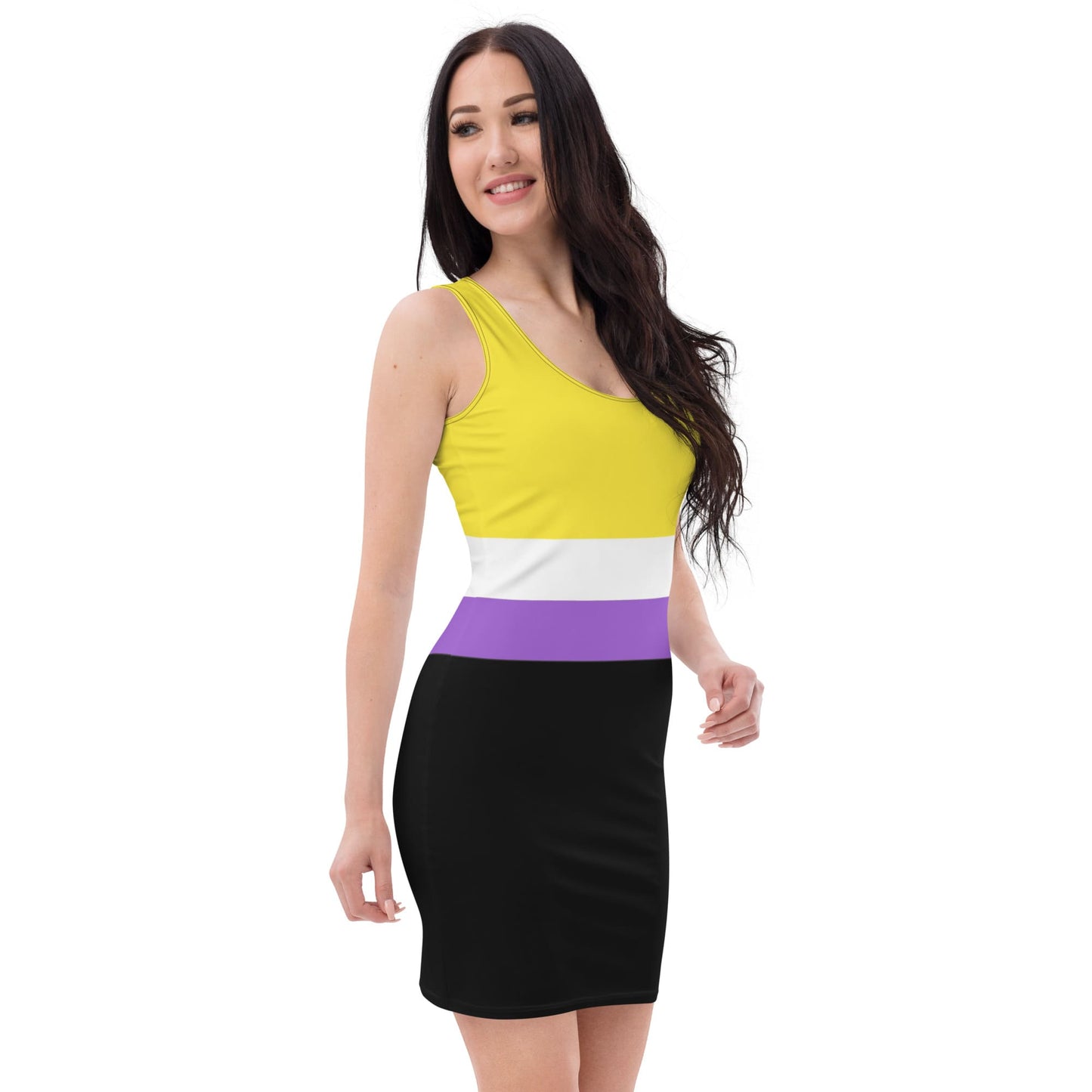 nonbinary dress, right