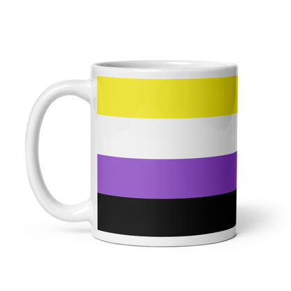 non binary coffee mug left