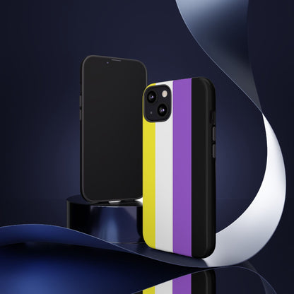 nonbinary flag phone case