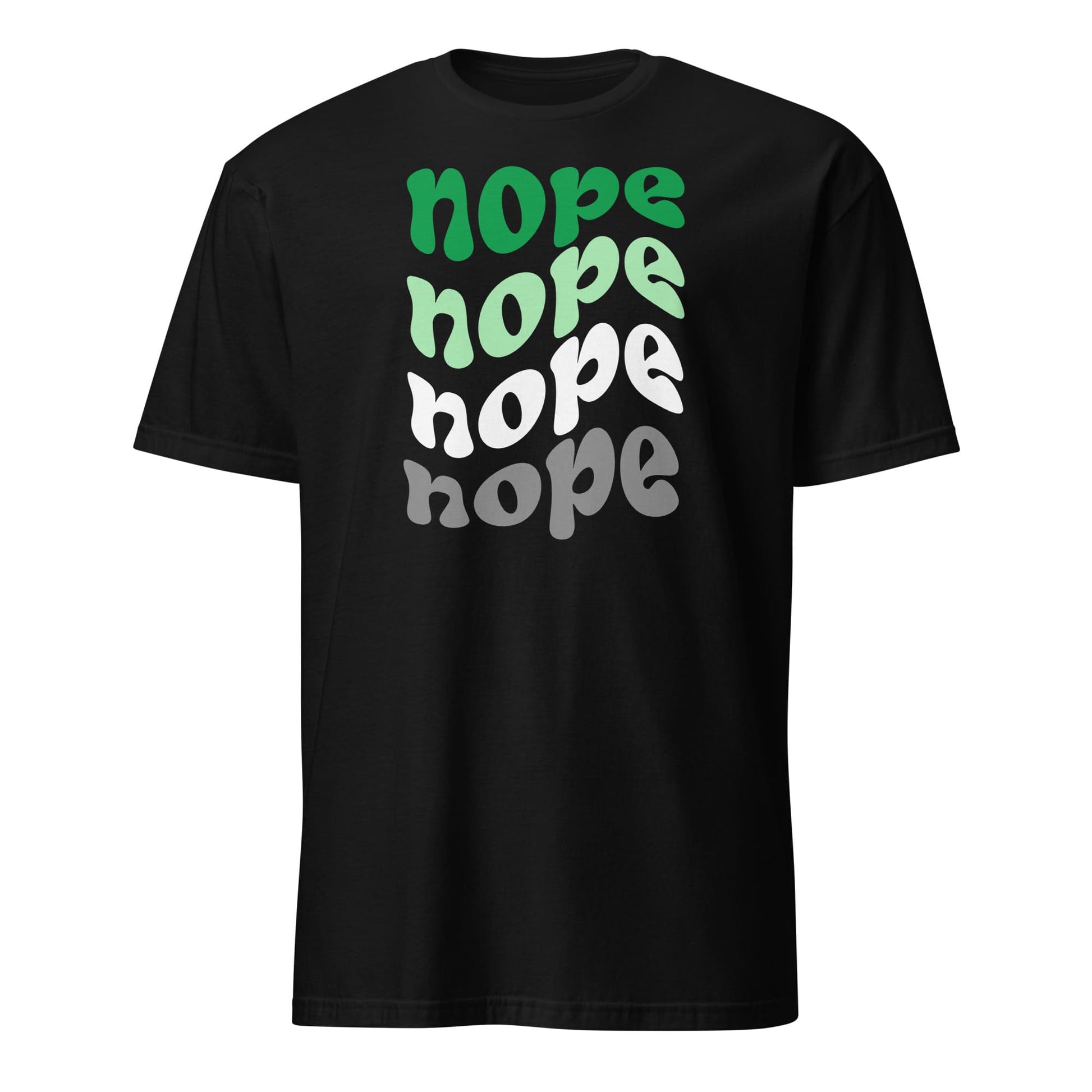 aromantic shirt, funny nope aro pride tee, hang