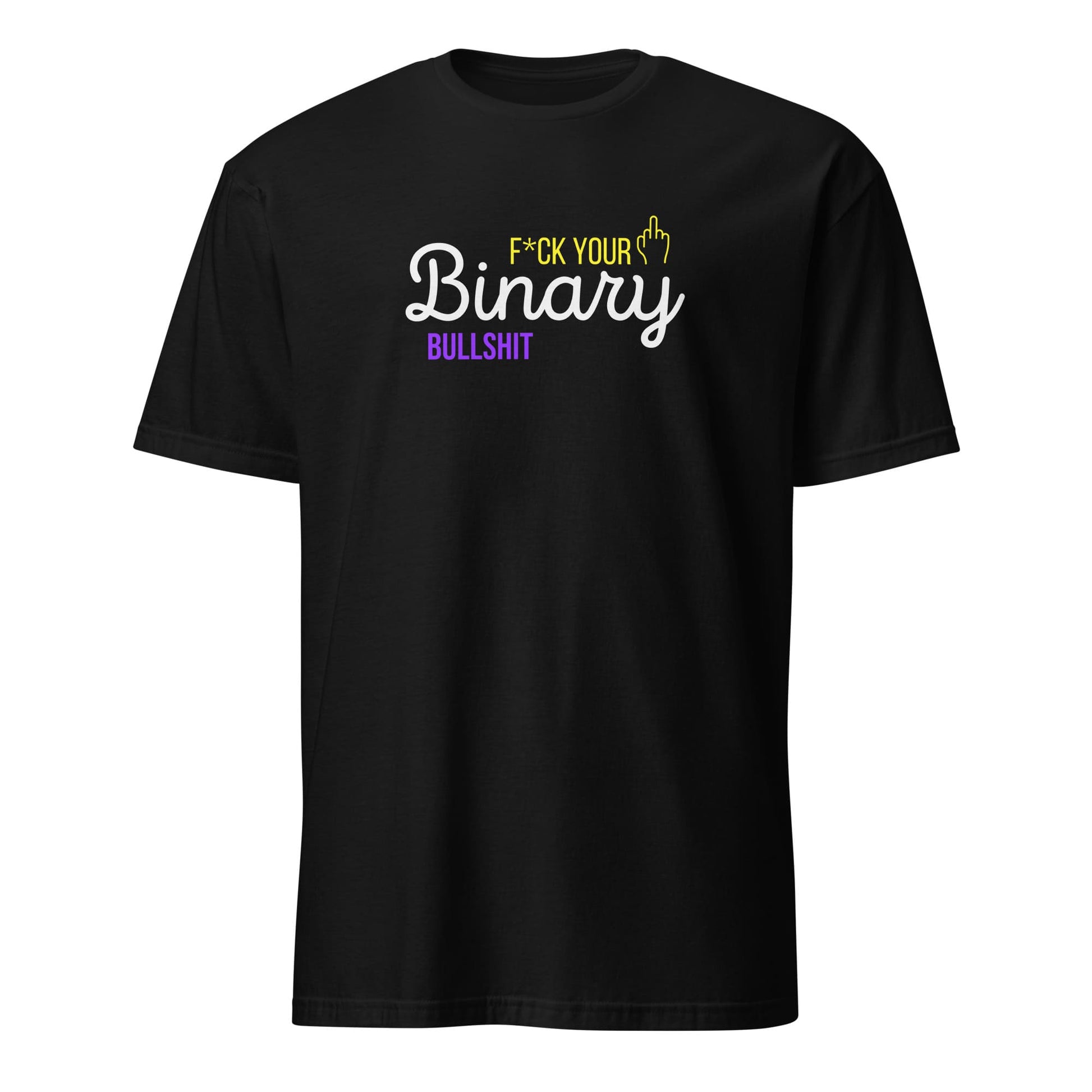 non binary shirt, statement enby pride quote, hang