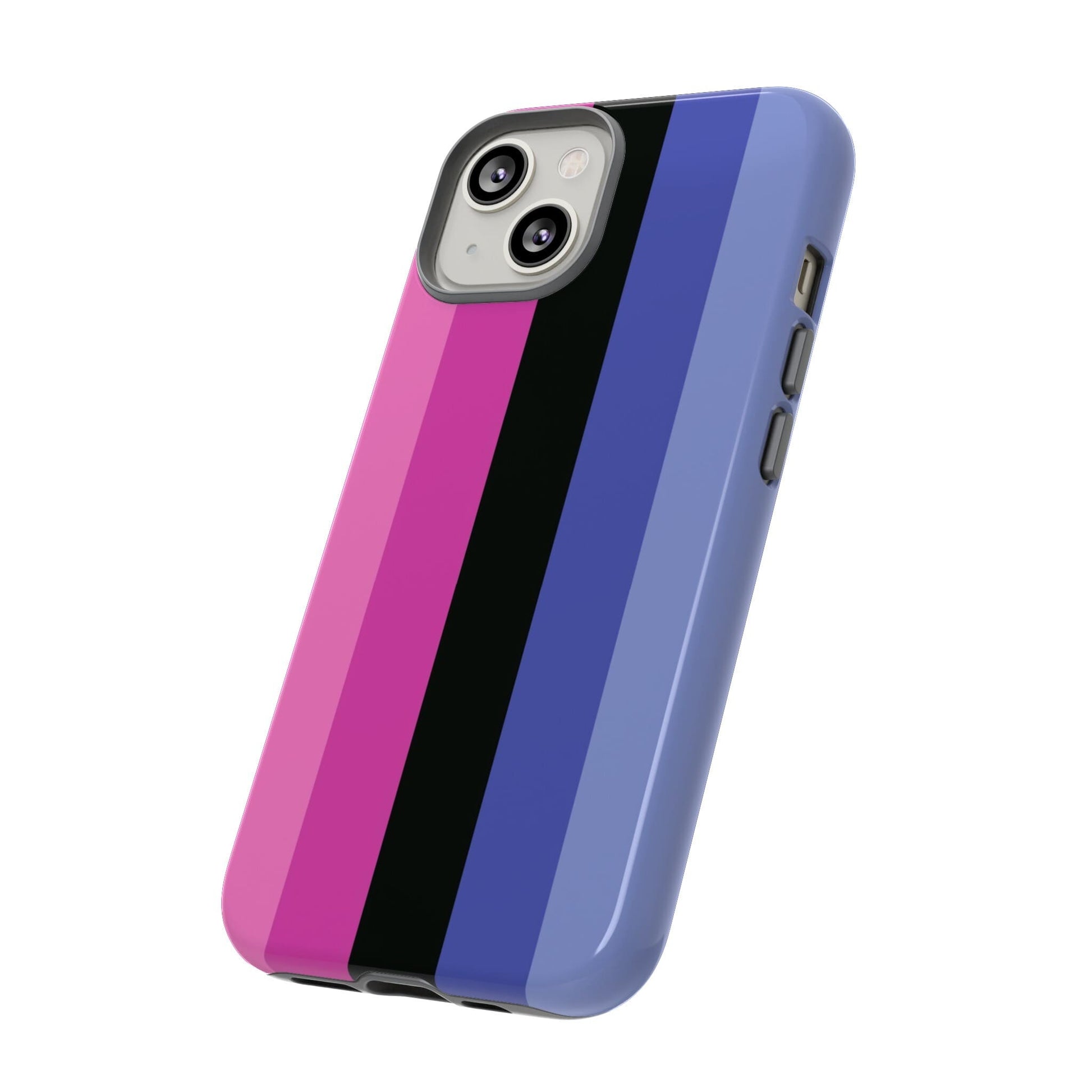 omnisexual flag phone case, side