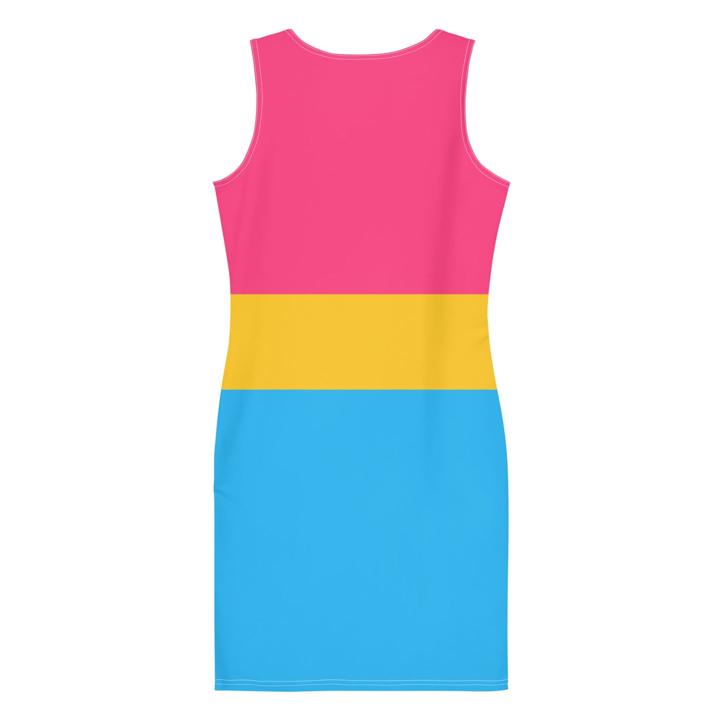 pansexual dress, flatlay back