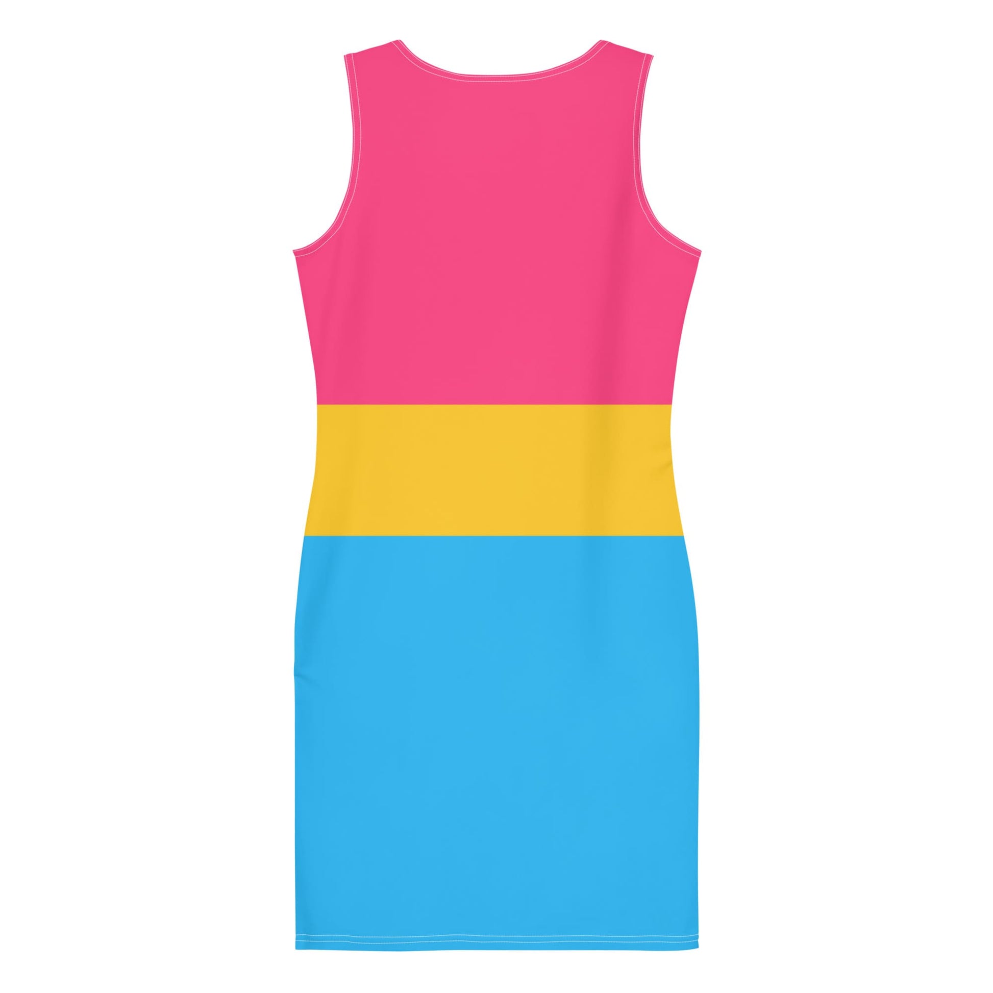 pansexual dress, flatlay back