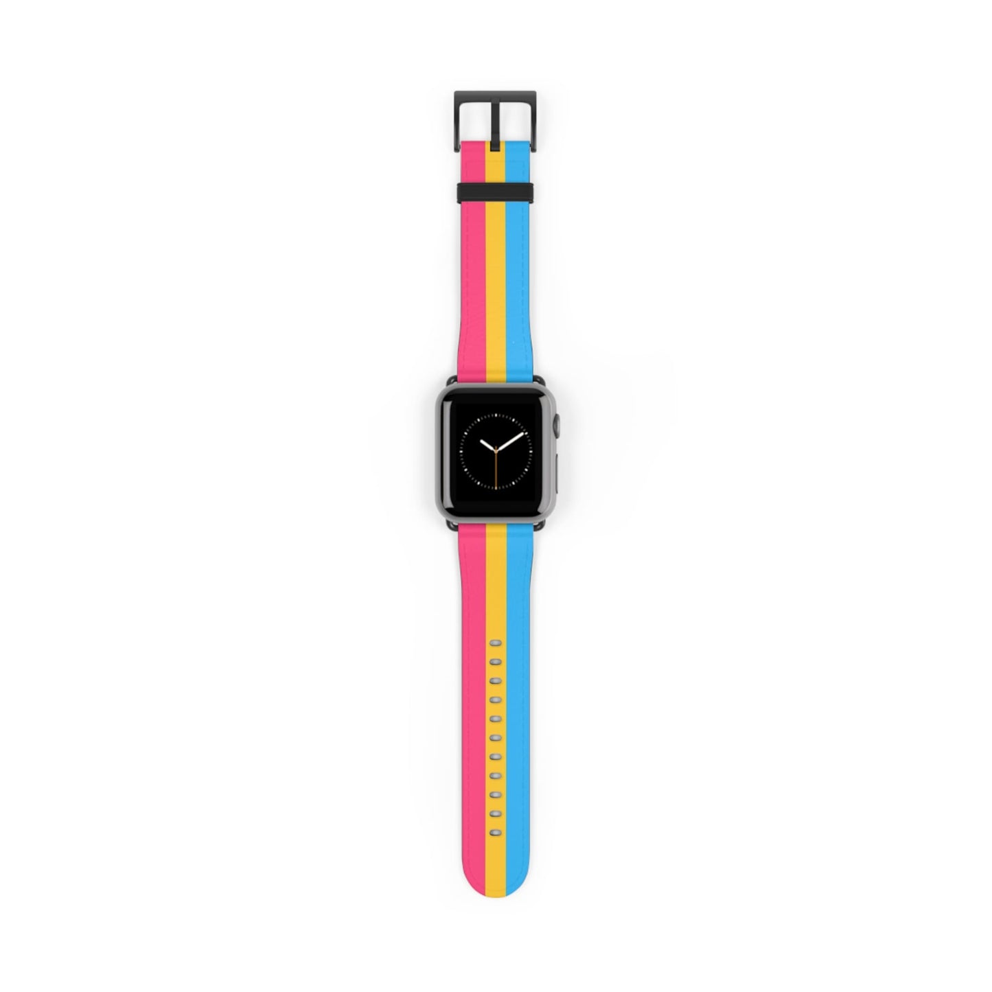 pansexual watch band for Apple iwatch, black
