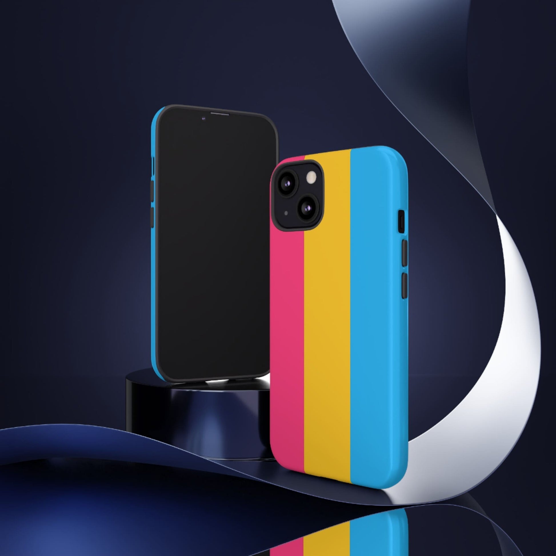 pansexual flag phone case