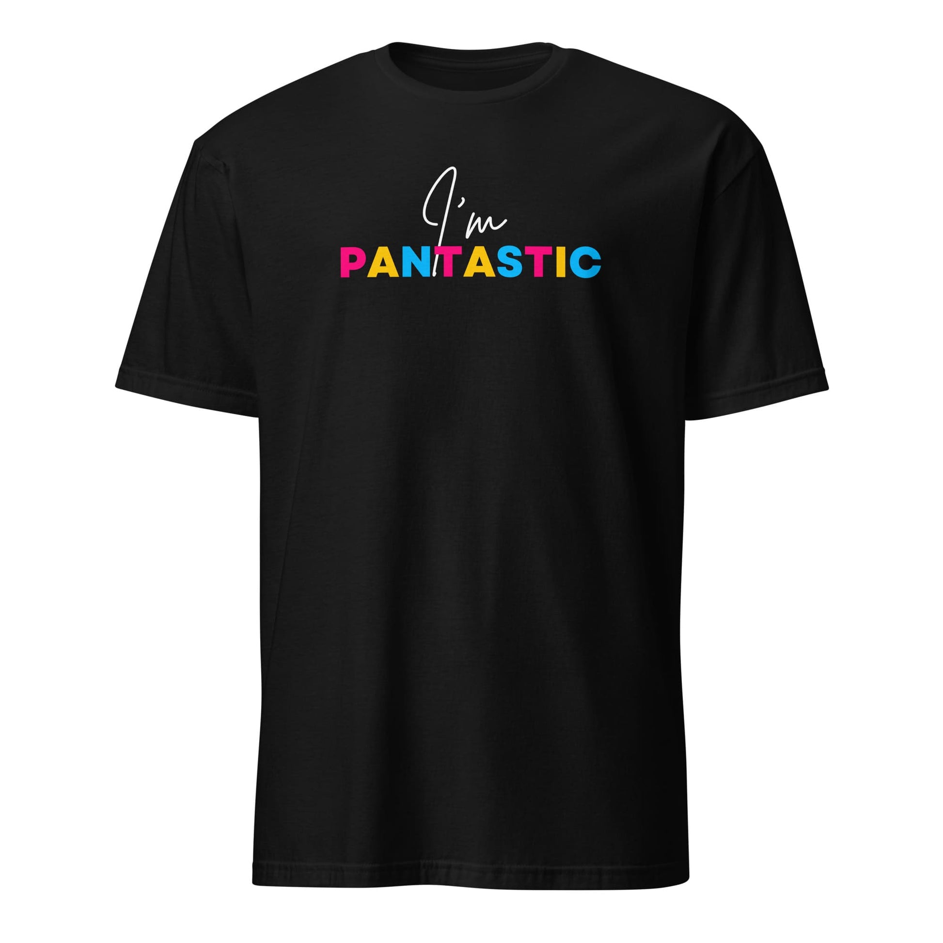 pansexual shirt, funny pan pride quote, black