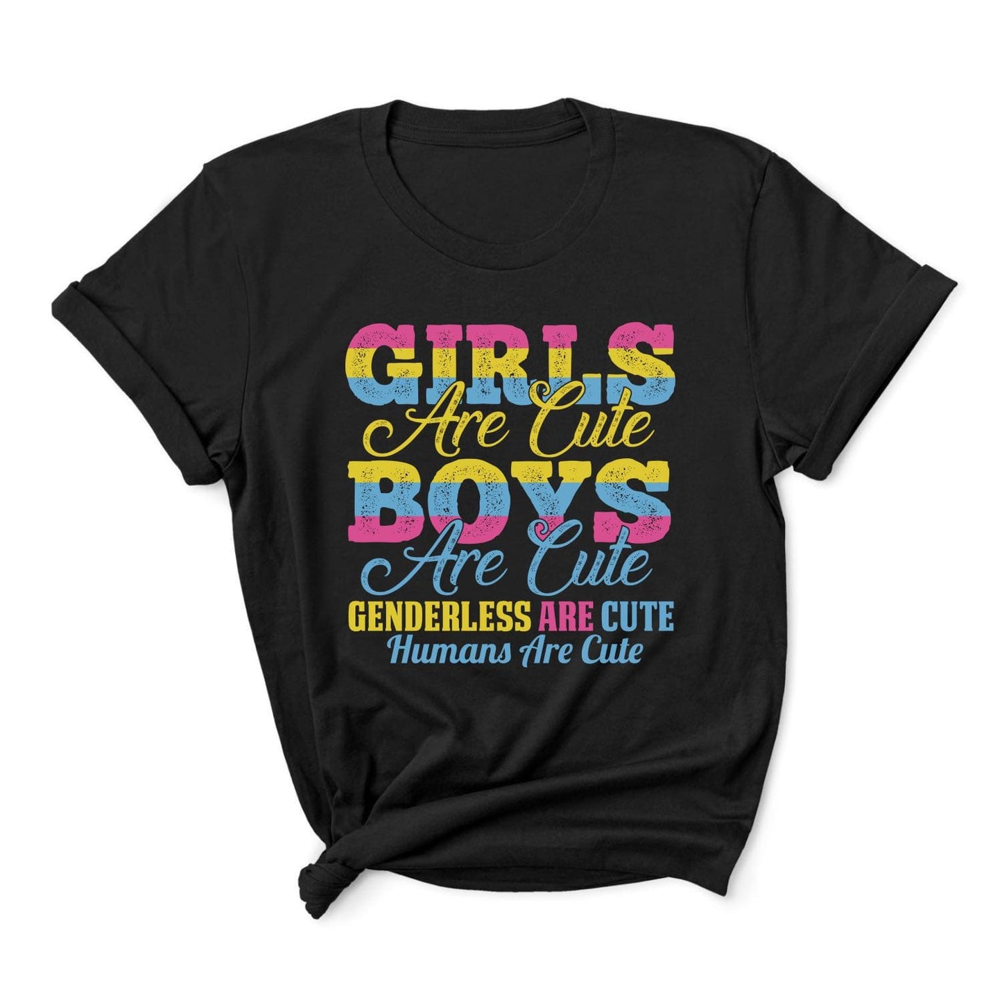 pansexual shirt, funny pan pride quote, main