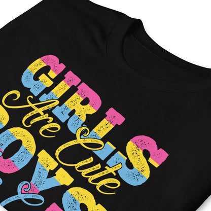 pansexual shirt, funny pan pride quote, zoom