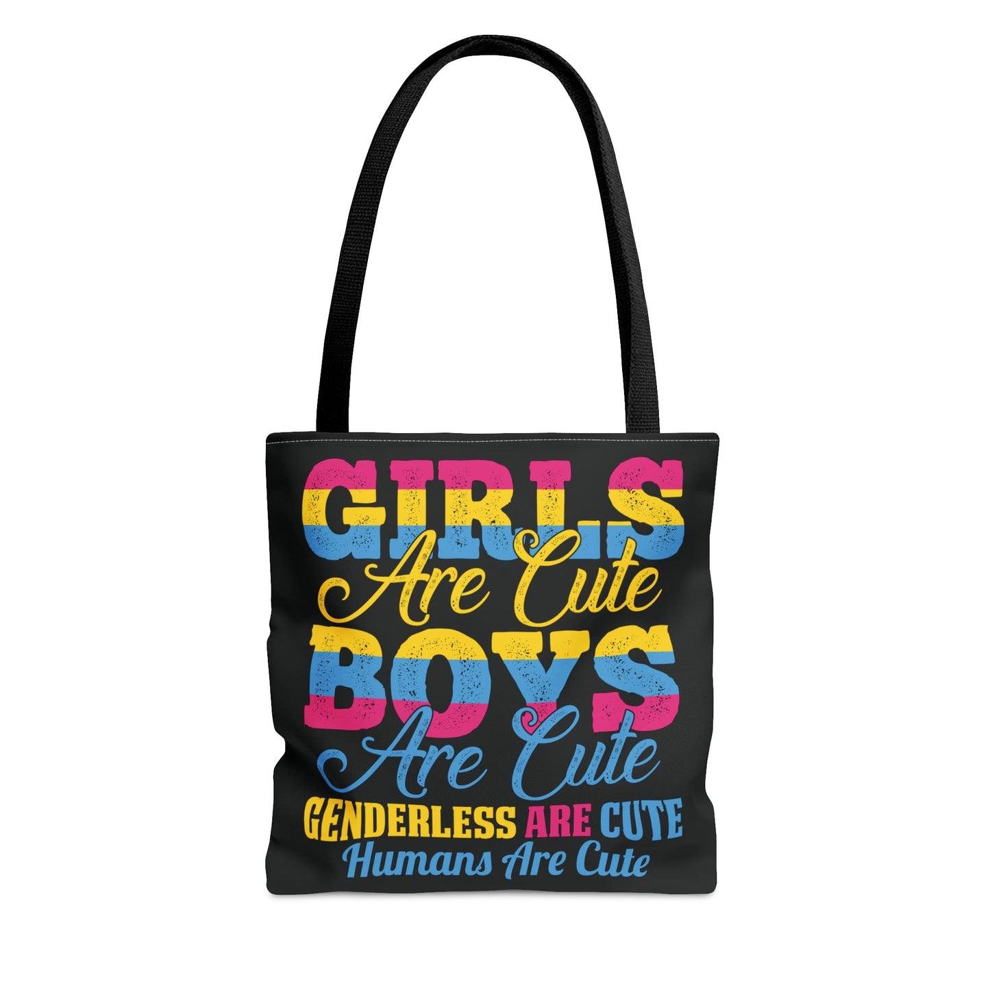 pansexual tote bag, funny pan pride bag