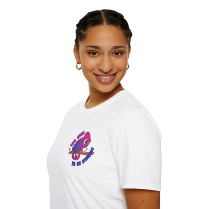 Bisexual t-shirt cute chameleon pocket design