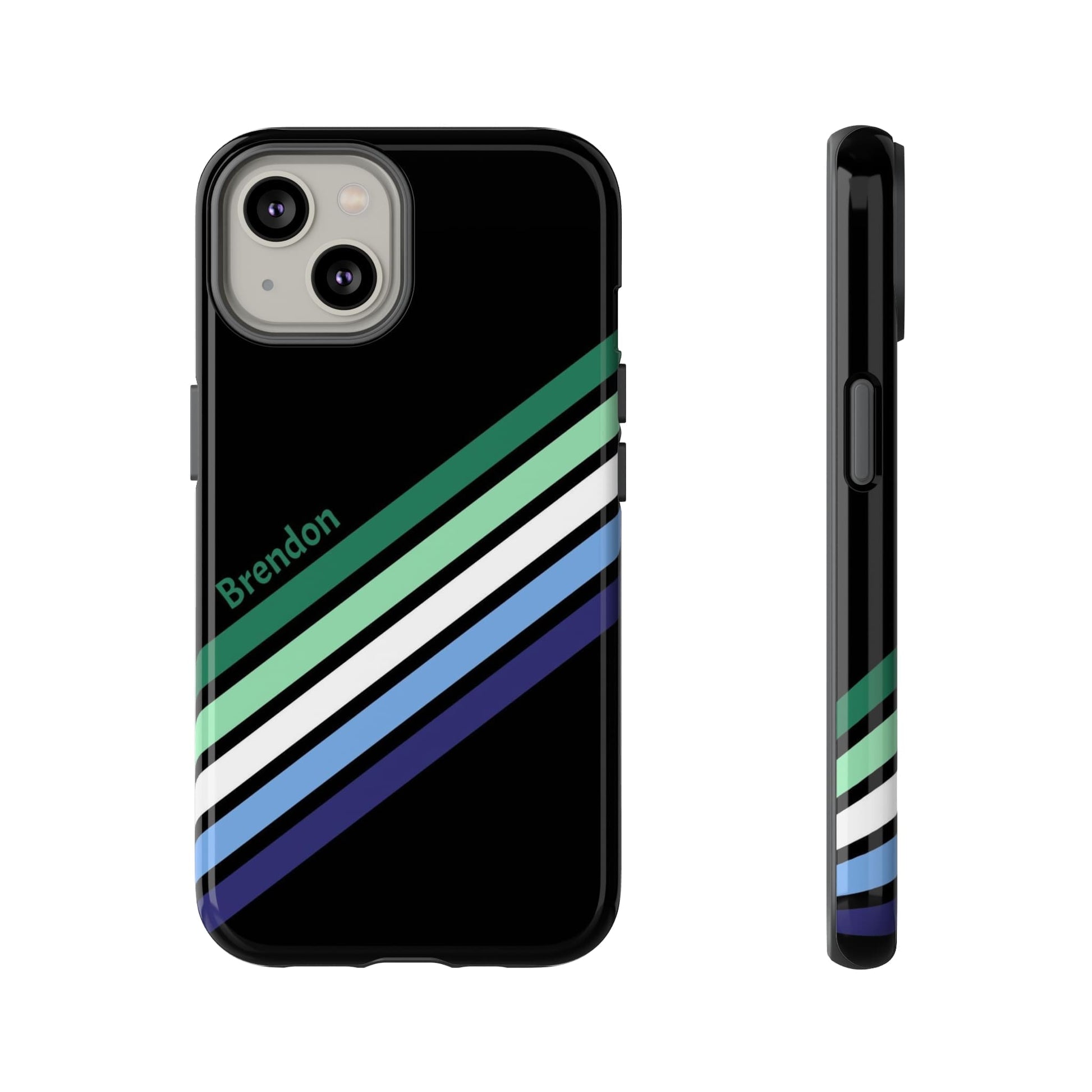 personalised gay mlm phone case, front