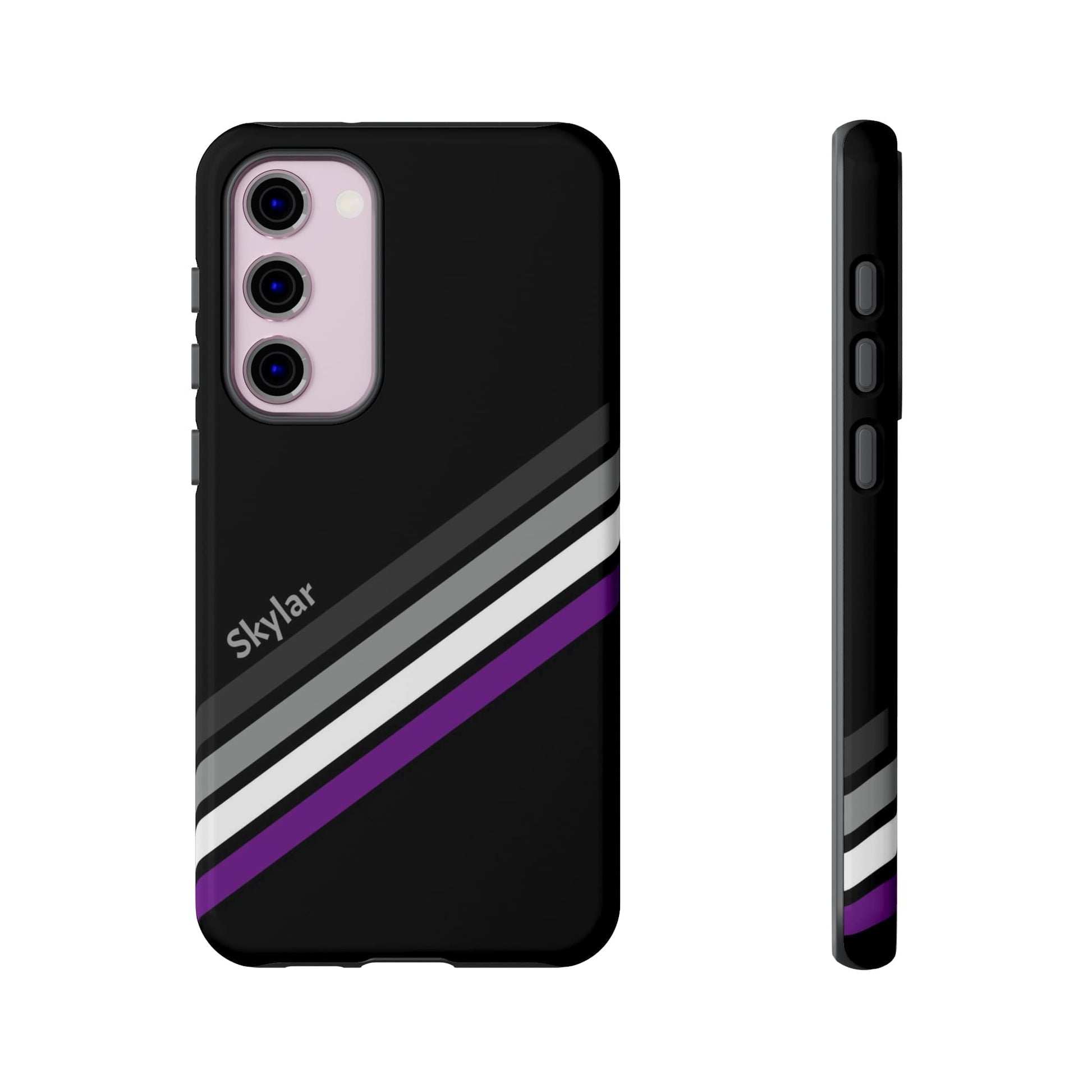 personalised asexual phone case, front