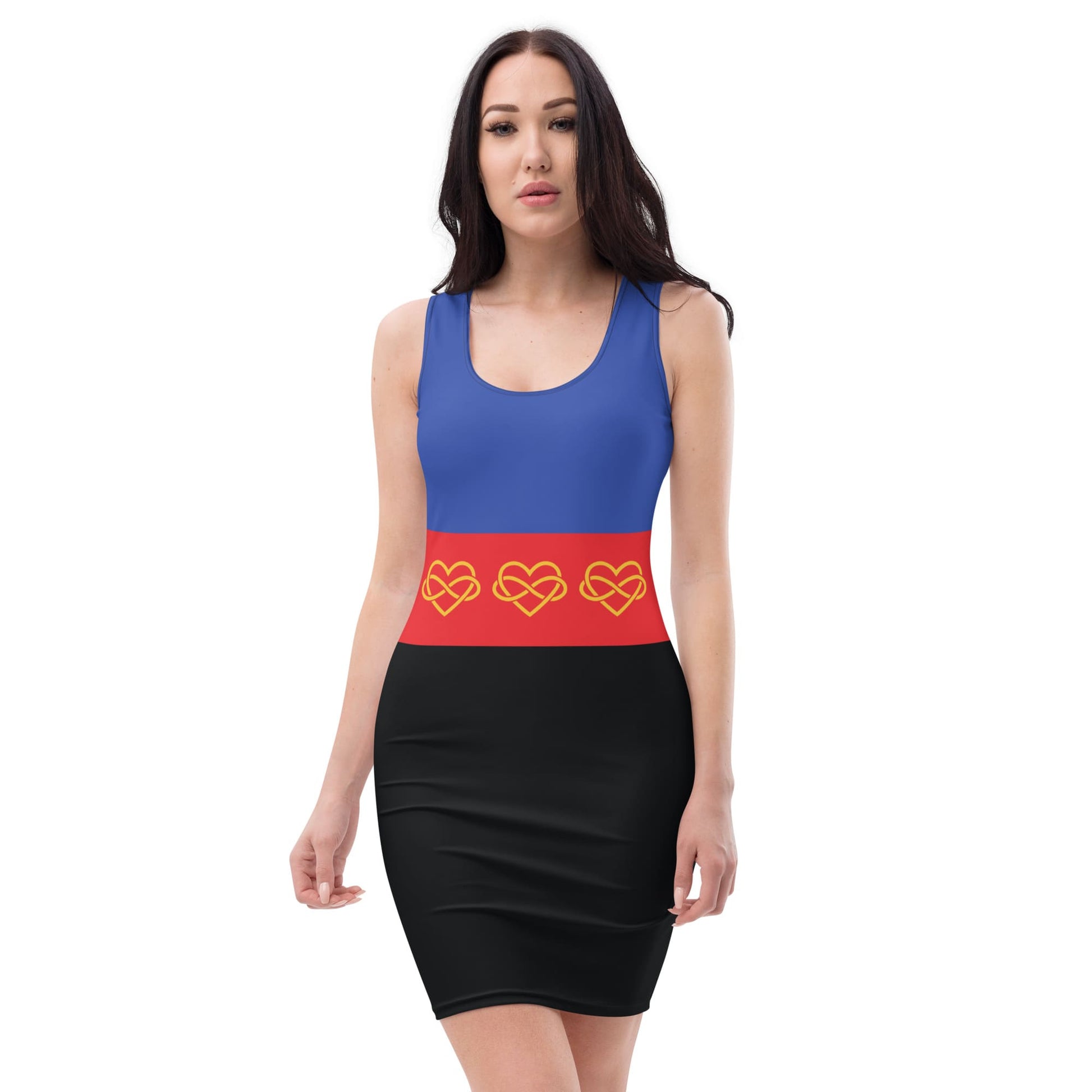 polyamory dress, front