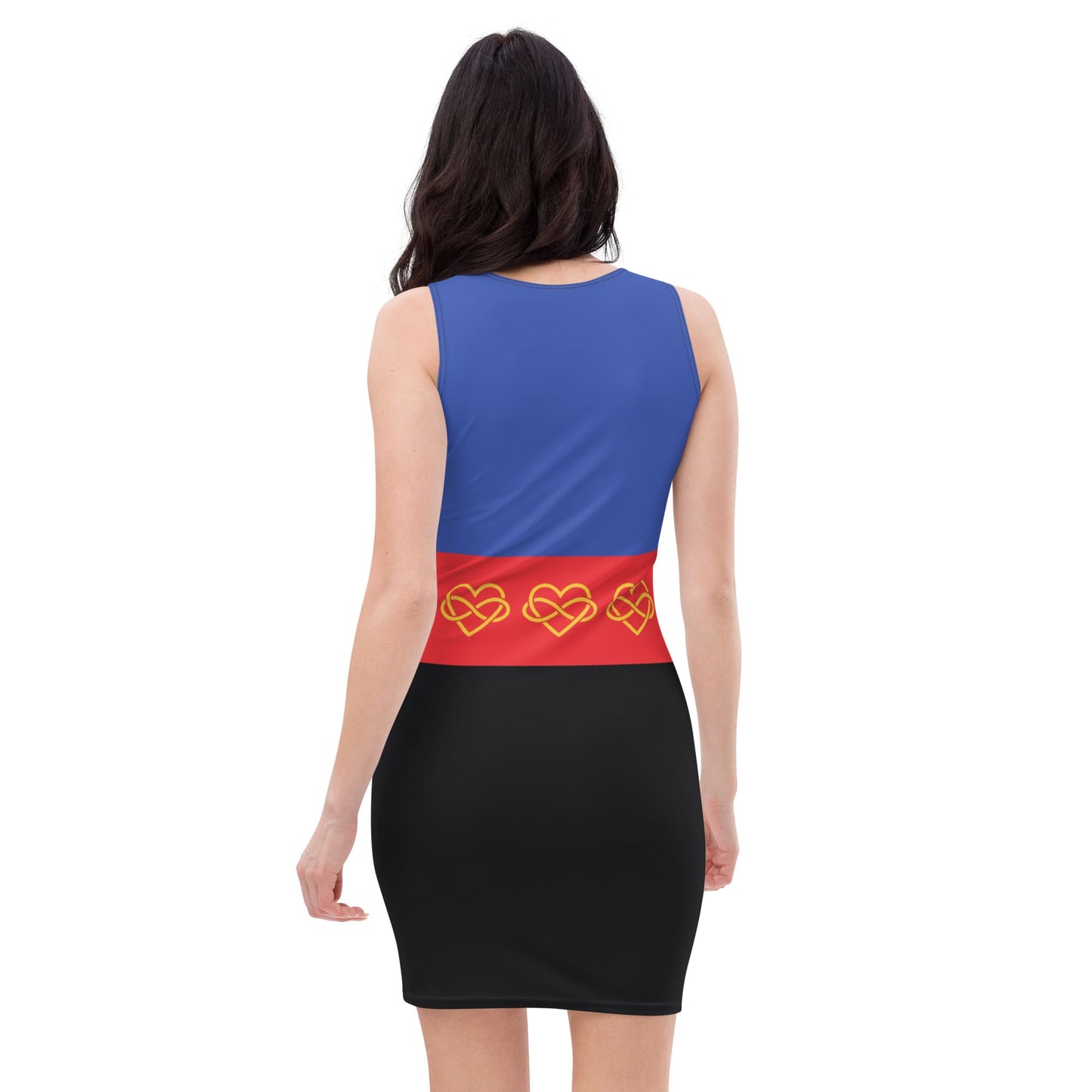 polyamory dress, back