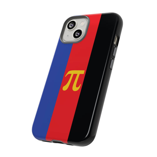 polyamory flag phone case, side