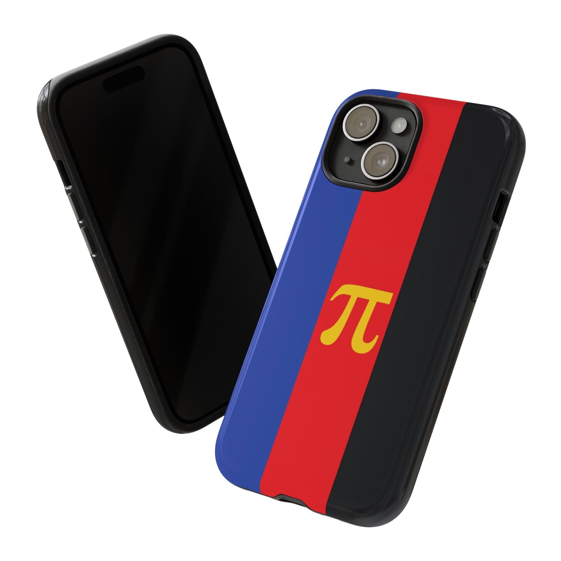 polyamory flag phone case, tilt