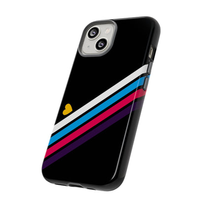 Polyamory phone case subtle pride