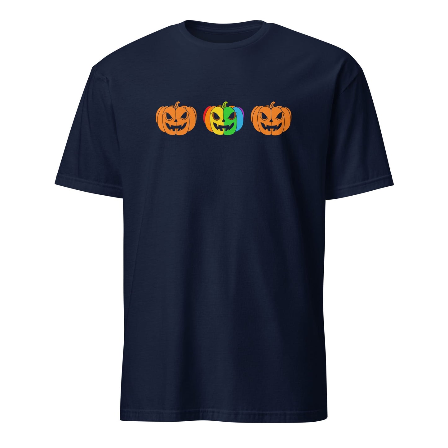 pride halloween shirt, navy