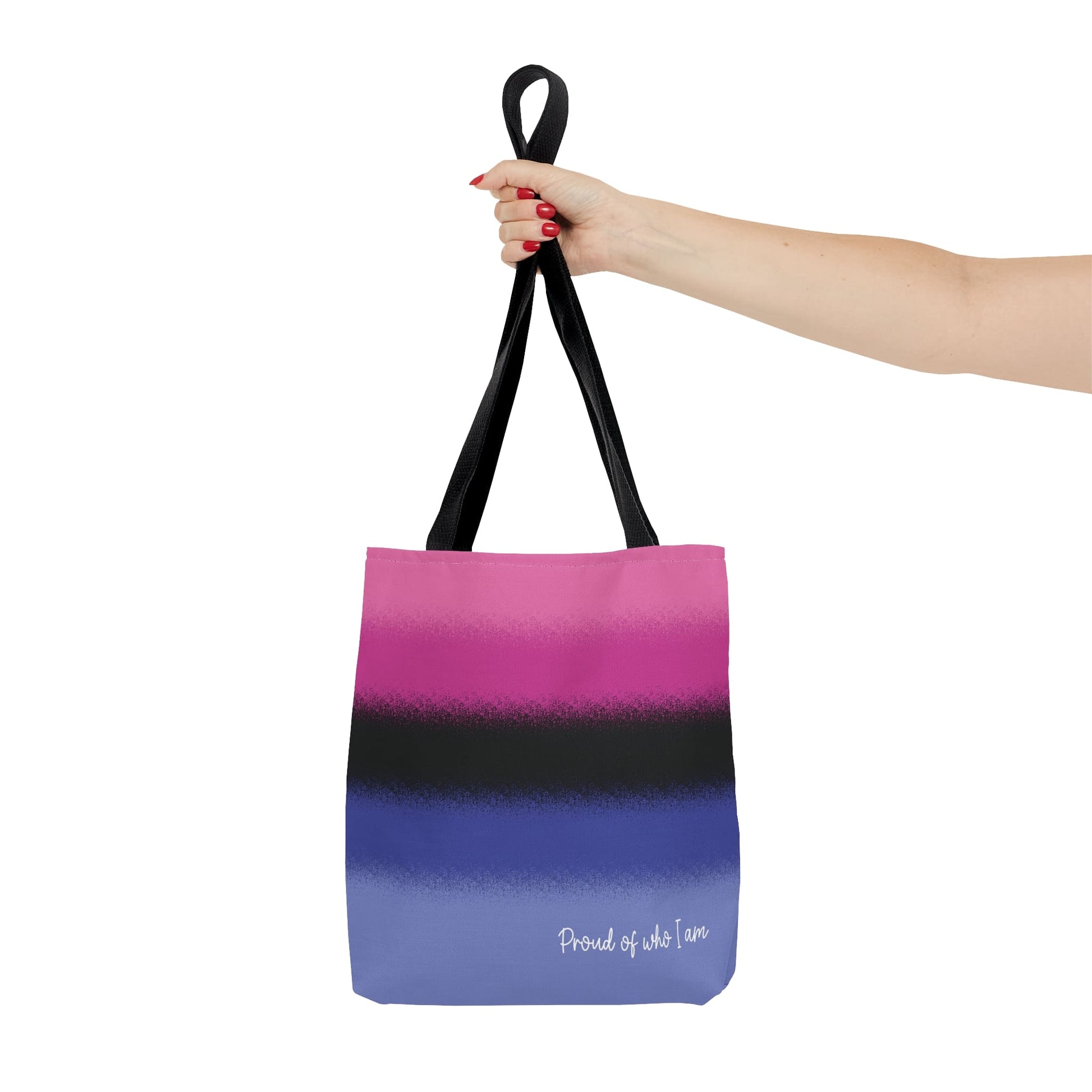 omnisexual flag tote bag, small