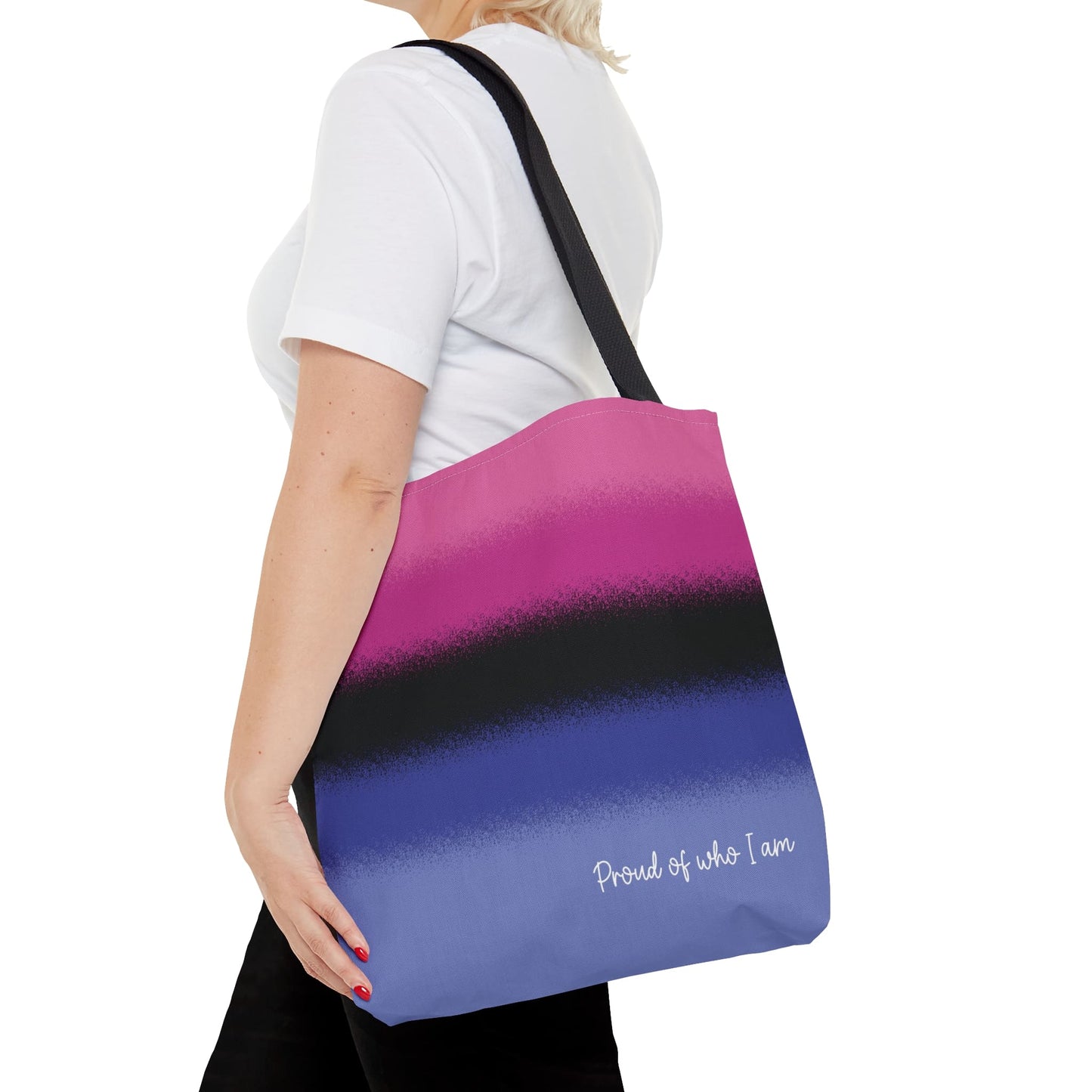 omnisexual flag tote bag, medium