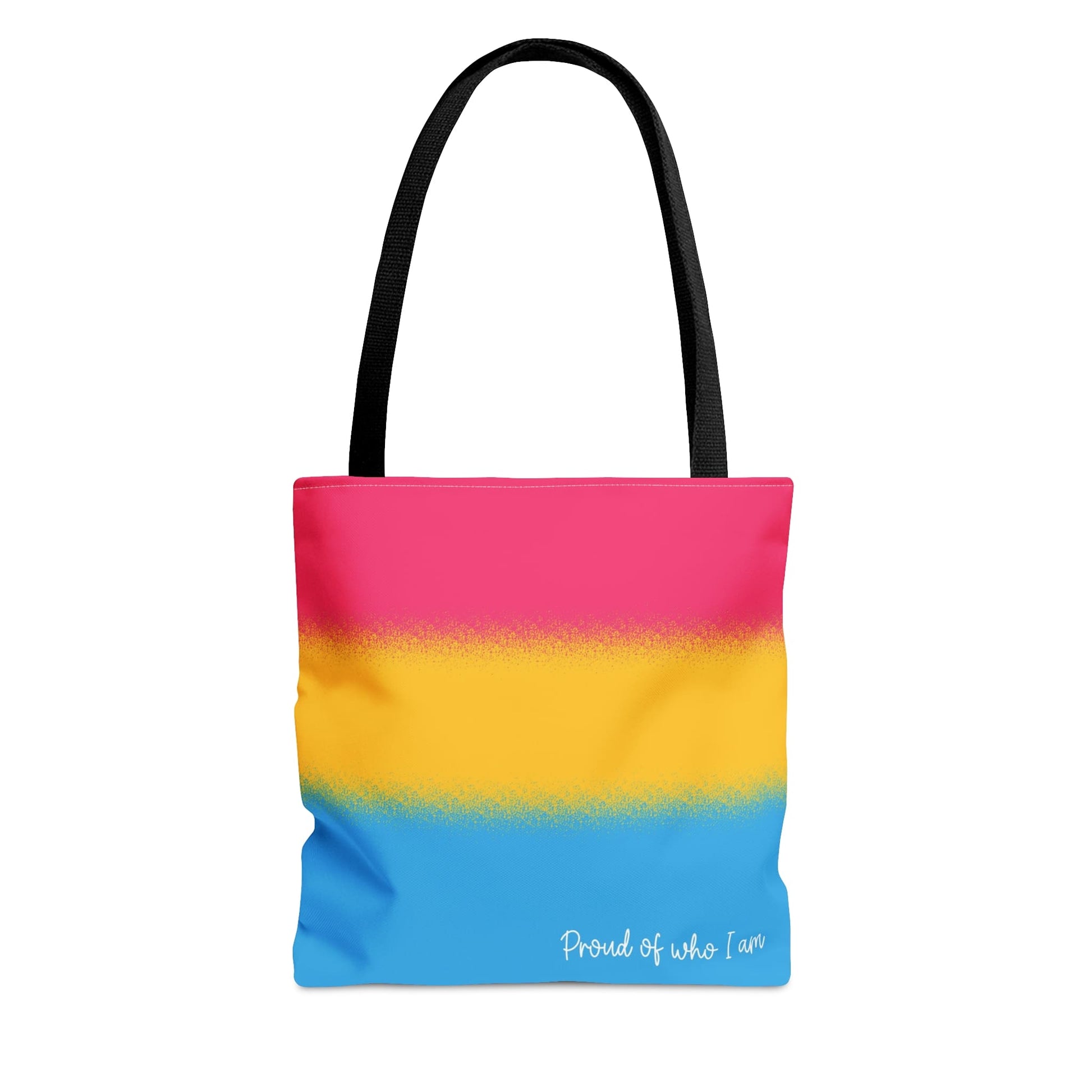 pansexual flag tote bag, main