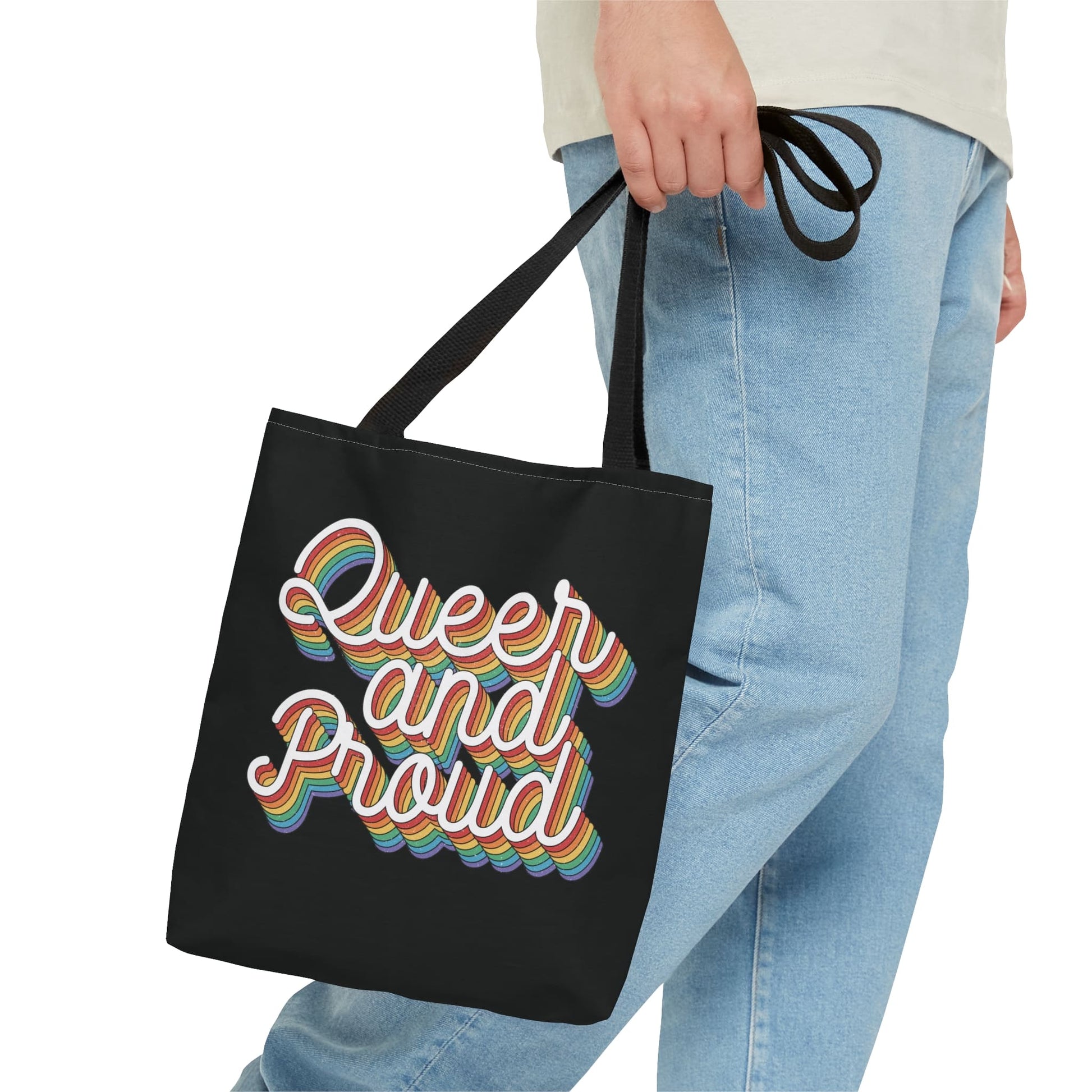 queer tote bag, proud LGBT bag, small