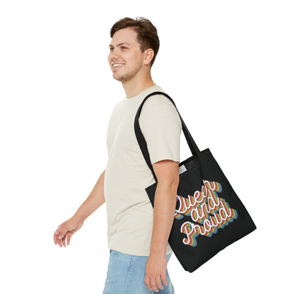 queer tote bag, proud LGBT bag, medium