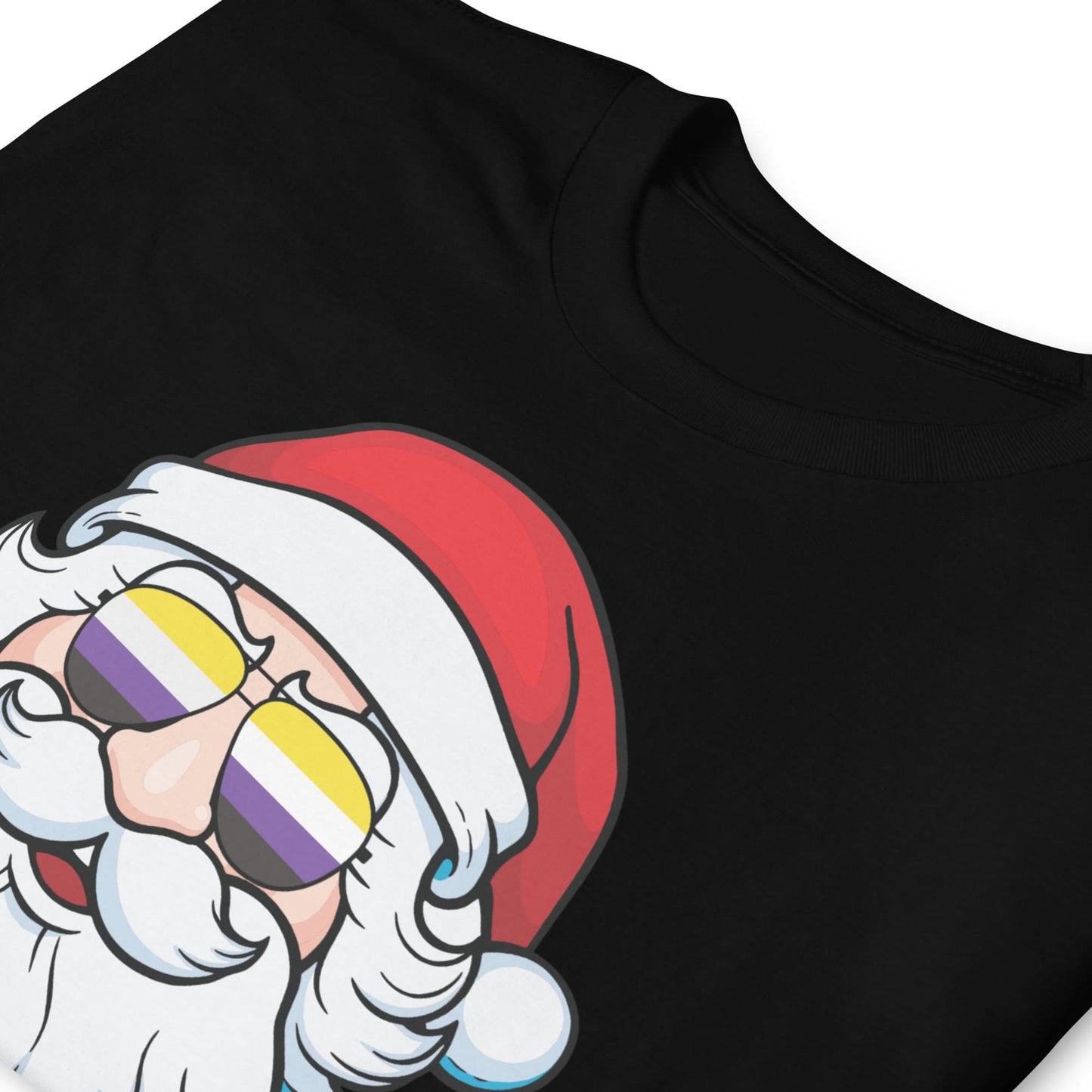 Santa nonbinary tshirt