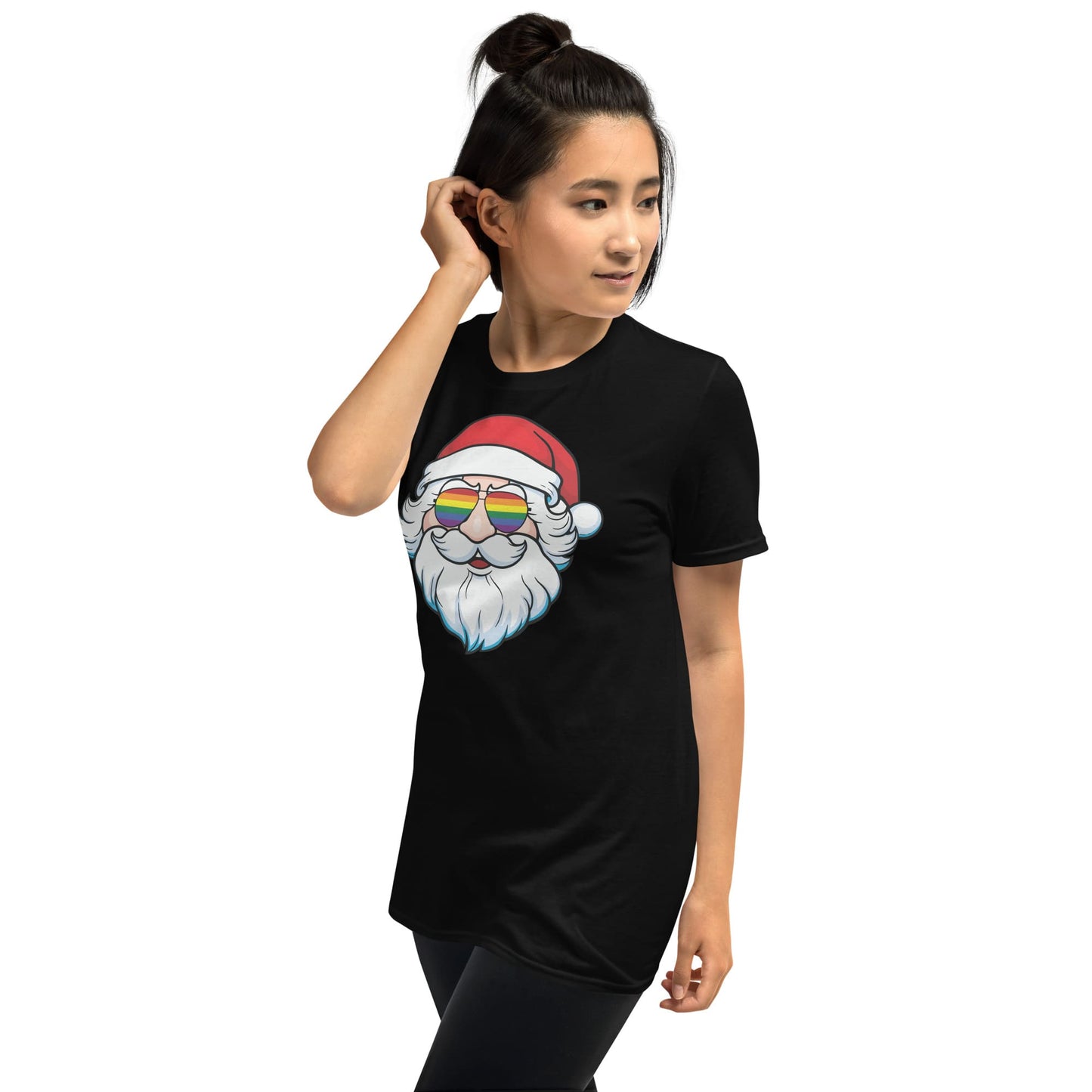 Santa pride t shirt